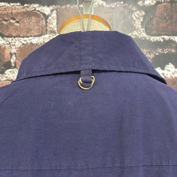 Live a Little Fisherman's Utility Jacket NWT Rolled Sleeves Zip Collar Purple XL - Picture 10 of 17